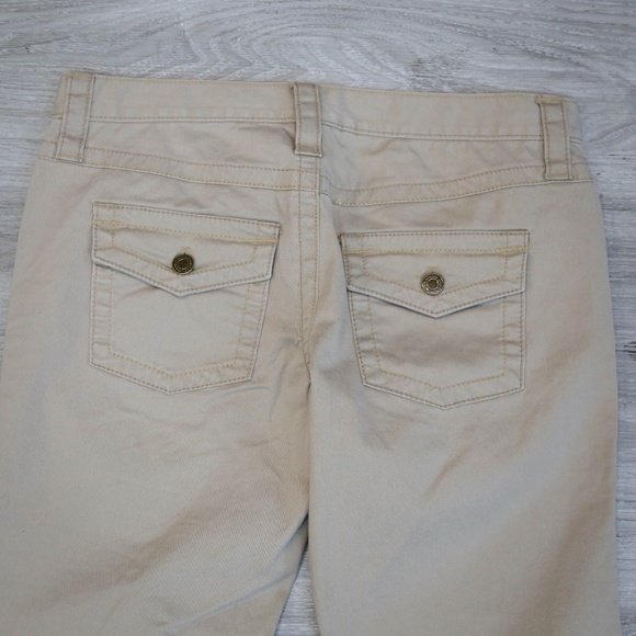 Victoria Secret London Jean Khaki Straight Flare - Picture 5 of 5